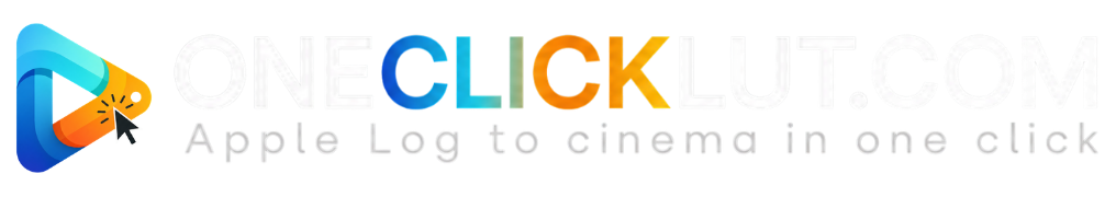 OneClickLUT – Apple Log to cinema color in one click